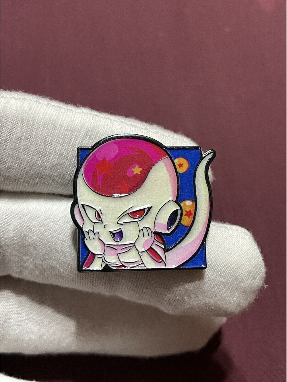 Dragon Ball Z Frieza Enamel Pin Chibi Anime DBZ Collectible NEW